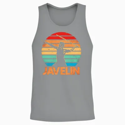 Javelin Retro 2 Unisex Tank Top - Sport Grey