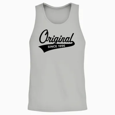Original Since 1996 (year of Birth, Birthday / B) Unisex Tank Top - Ash