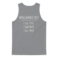 Offensive Shirt Funny Unisex Tank Top - Sport Grey – 1