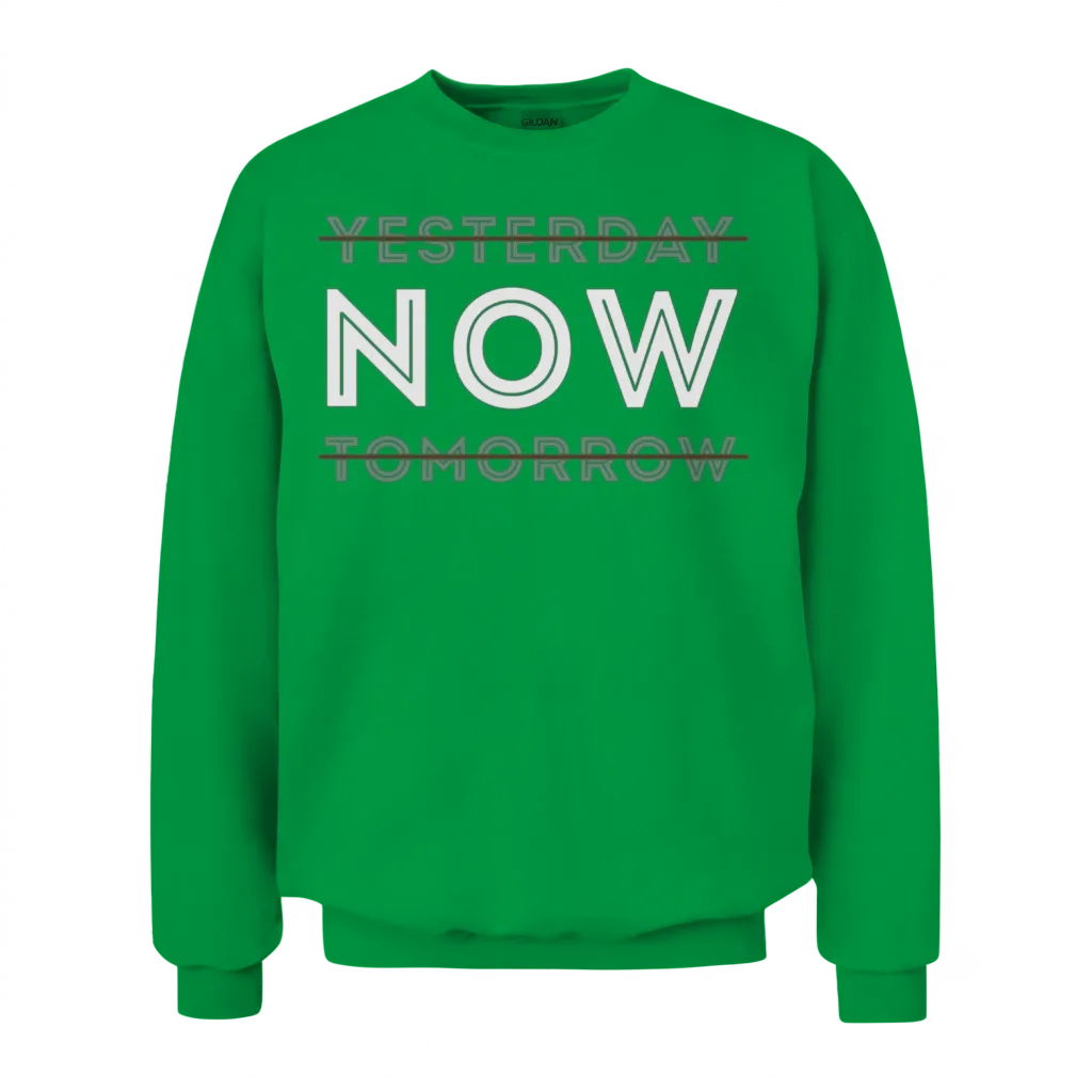 Focus on Now Unisex Sweatshirt - Irish Green