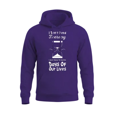 Days of Our Lives Unisex Hoodie - Purple
