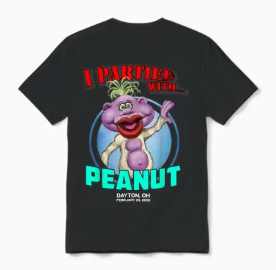 Peanut Dayton, Oh (2026) Unisex T-Shirt - Black