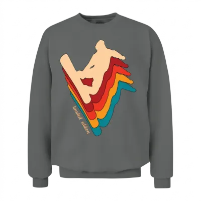 Retro Snowboard Unisex Sweatshirt - Graphite Heather