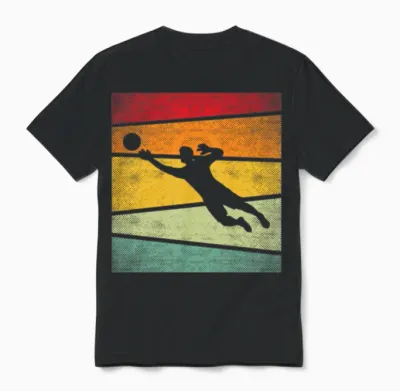 Keeper Retro Unisex T-Shirt - Black