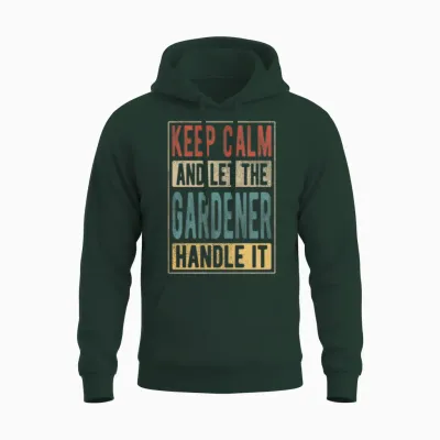 Gardener Retro Gift Unisex Hoodie - Forest