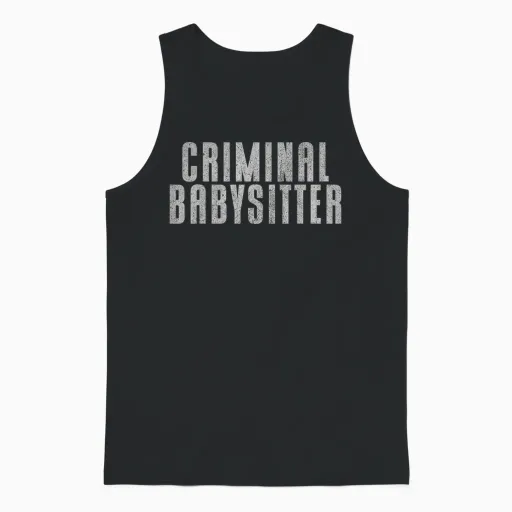 Correctional Officer Criminal Babysitter Corrections Officer Unisex Tank Top in Black