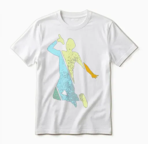 Singer Retro Unisex T-Shirt in White