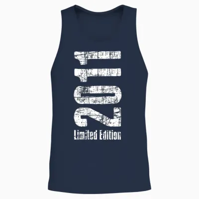 15 Years Boy Girl Birthday 15 Years Limited Edition 2011 Unisex Tank Top - Navy