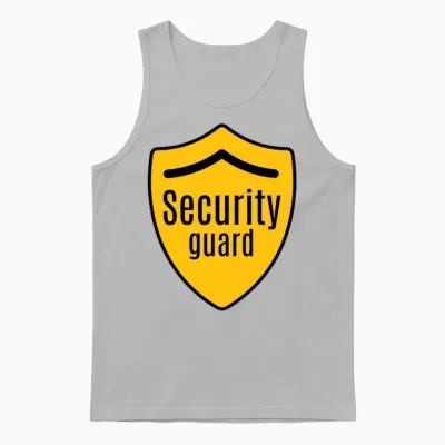 Security Guard Unisex Tank Top - Ash