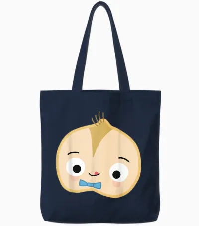Funny Good Egg Teacher Halloween Costume Group the Cool Bean Tote Bags - Navy