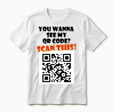 Qrcode Fu Unisex T-Shirt - White