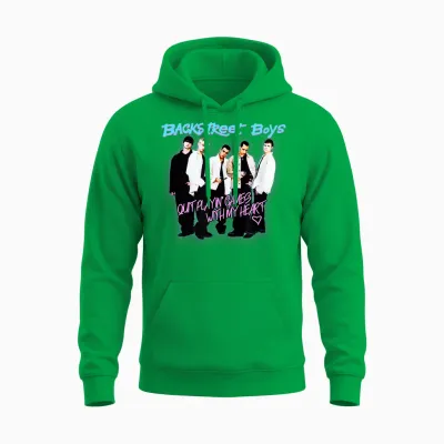 Backstreet Boys – Quit Playing Games Watercolor Unisex Hoodie - Irish Green