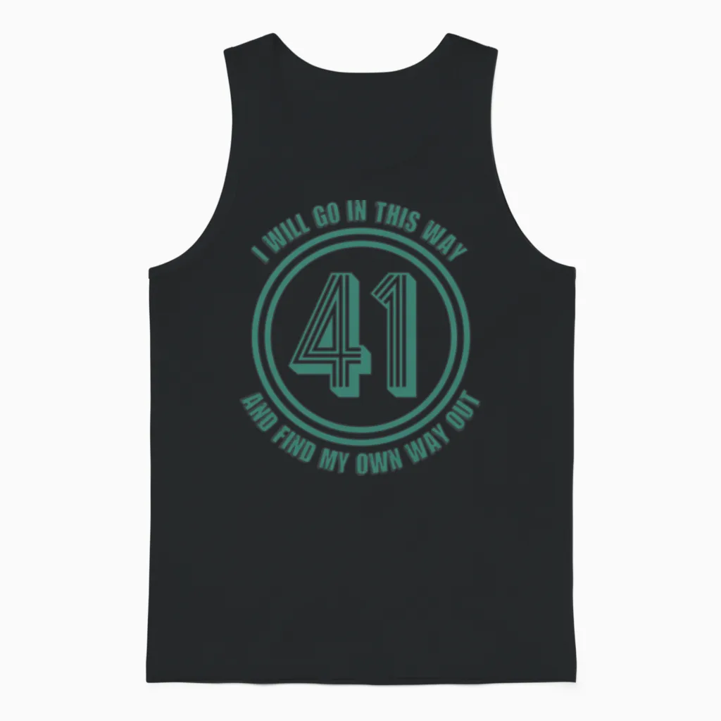 41 Lyric Dave Matthews Band Music Lovers Gift Unisex Tank Top in Black