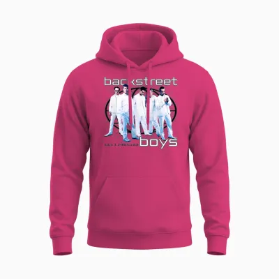 Backstreet Boys Millenium Globe Unisex Hoodie - Heliconia