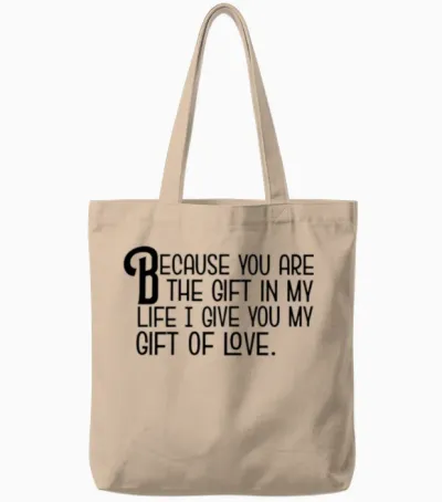 My Birthday Wishes. Tote Bags - Natural