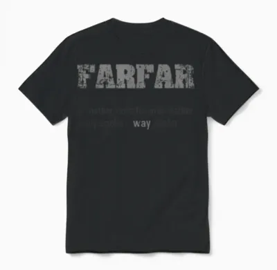 Mens Swedish Farfar Funny Definition Grandpa Gift Unisex T-Shirt - Black