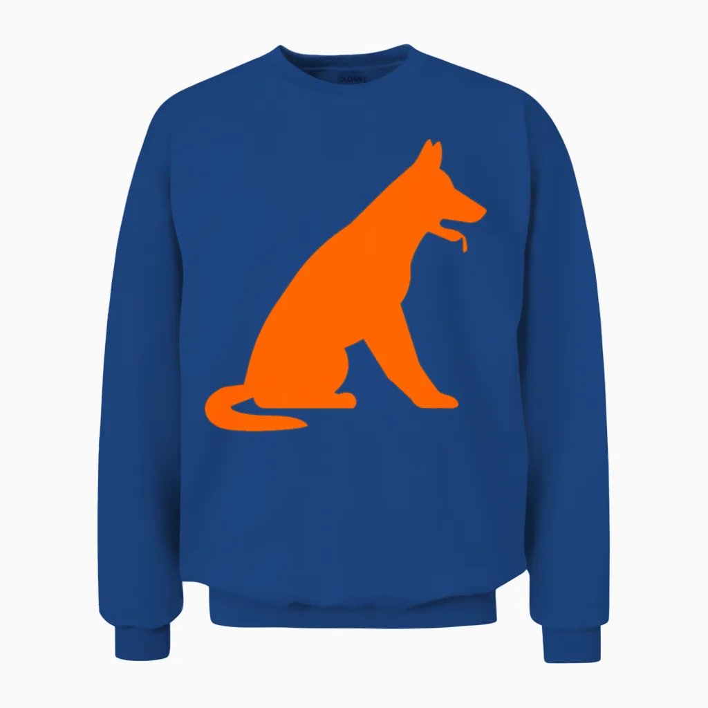 Dog 01 - Lovers Unisex Sweatshirt in Royal