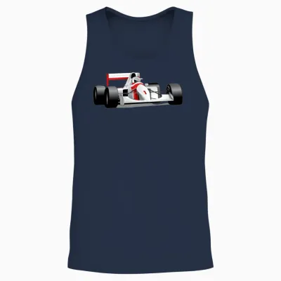 Car Unisex Tank Top - Navy