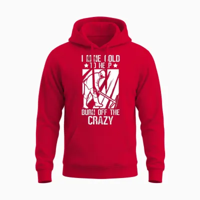 Gold Mining Unisex Hoodie - Red