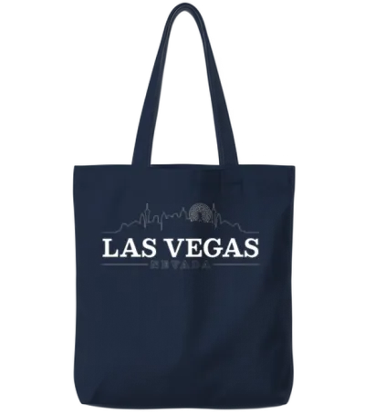 Las Vegas Tote Bags - Navy