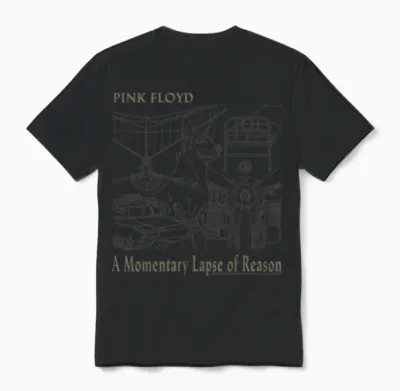 Album Dog Tanks De Pink Floyd a Momentary Lapse of Reason Unisex T-Shirt - Black