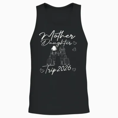 Mutter Tochter Reise 2026 Unisex Tank Top - Black
