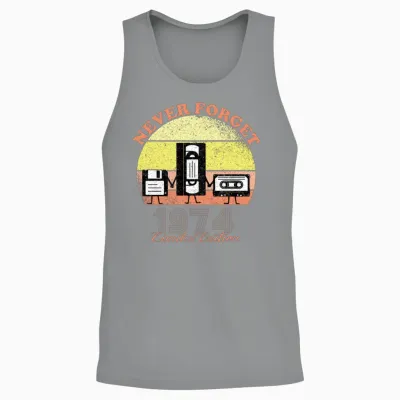 Never Forget 1974 Birthday - Limited Edition - Vin Unisex Tank Top - Sport Grey