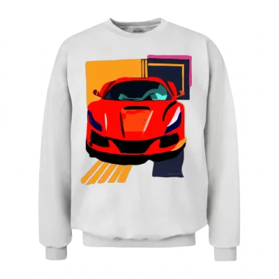 Art Rides Unisex Sweatshirt - White