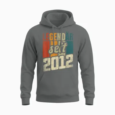 14. Geburtstag Junge Mädchen 14 Jahre 2012 Geschenk Lustig Unisex Hoodie - Graphite Heather