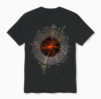 Higgs Boson Particle Unisex T-Shirt - Black