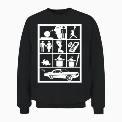 I Wish I Was Little Bit Taller Unisex Sweatshirt - Black