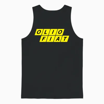 Olio Fiat Unisex Tank Top - Black