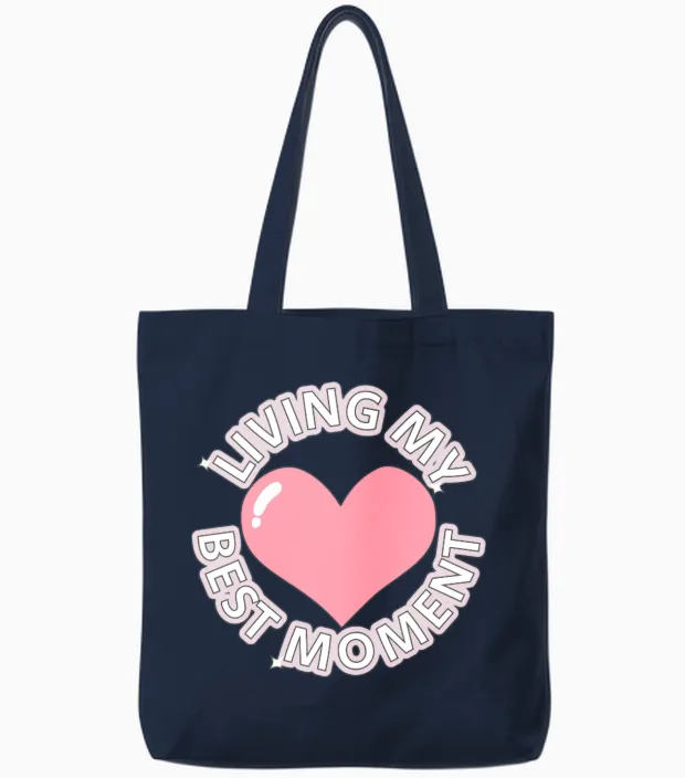 Women's Day Tote Bags in Navy