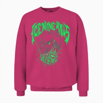 Ice Nine Kills Panther Unisex Sweatshirt - Heliconia