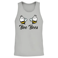 Funny Boo Bees Unisex Tank Top - Ash – 2