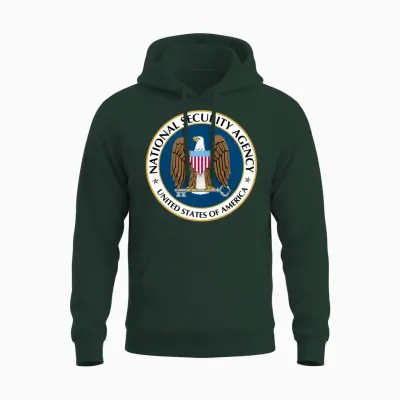 National Security Agency Logo Unisex Hoodie - Forest