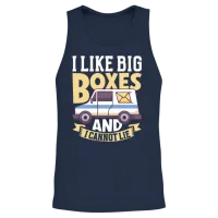Postal Worker Mail Lady Mail Carrier Postal Unisex Tank Top - Navy – 2