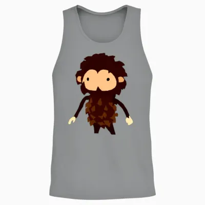 Sneaky Sasquatch Head Unisex Tank Top - Sport Grey