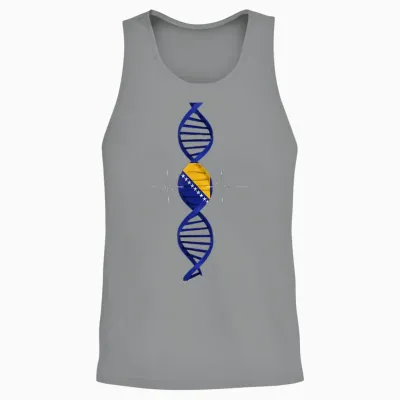 Bosnien Und Herzegowina Wurzeln Bosnien Flagge Unisex Tank Top - Sport Grey