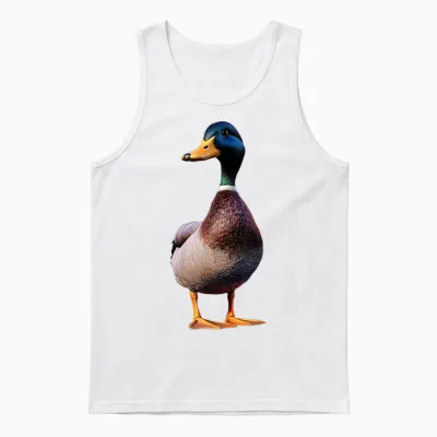 Ente Stockente Entenküken Duck Entlein Erpel Kleine Enten Unisex Tank Top - White