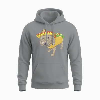 Mexican Dog Unisex Hoodie - Sport Grey