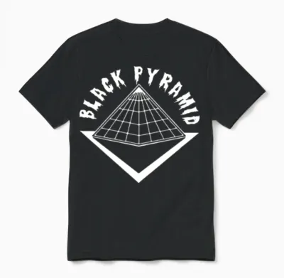New Design Black Pyramid Best Seller Unisex T-Shirt - Black
