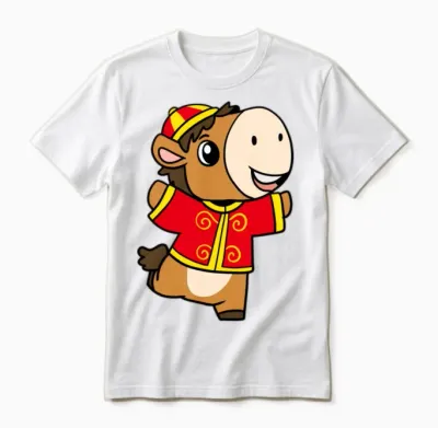 Horse Zodiac Unisex T-Shirt - White