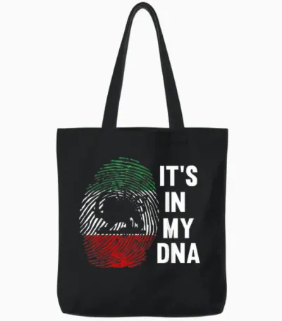 Persian Flag T-Shirt, Black Tote Bags - Black
