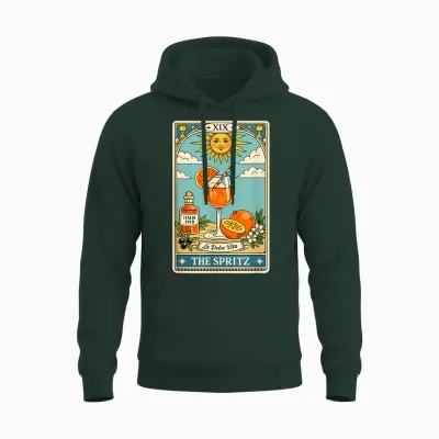 été Italien, Spritz Veneto Cocktail Art, Apéritif Unisex Hoodie - Forest