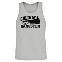 Culinary Gangster — Chefs & Cooks Gift Unisex Tank Top - Ash – 2