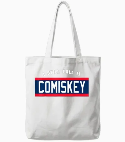 Retro Baseball 80's Throwback Style-I Still Call It Comiskey Tote Bags - White