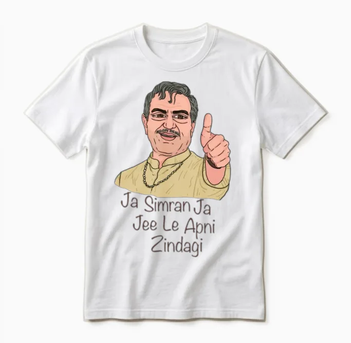 Ja Simran Ja Unisex T-Shirt in White