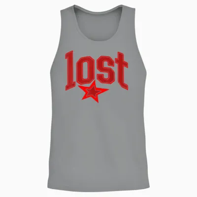Official Mgk Lost Star Unisex Tank Top - Sport Grey