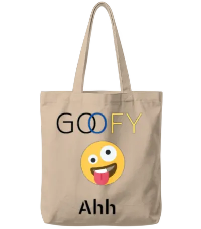 Funny Goofy Ahh Tote Bags - Natural